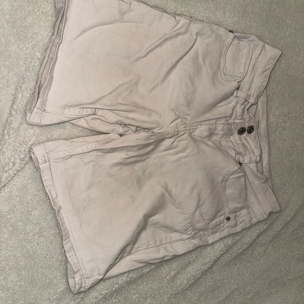 Women's Casual White Shorts